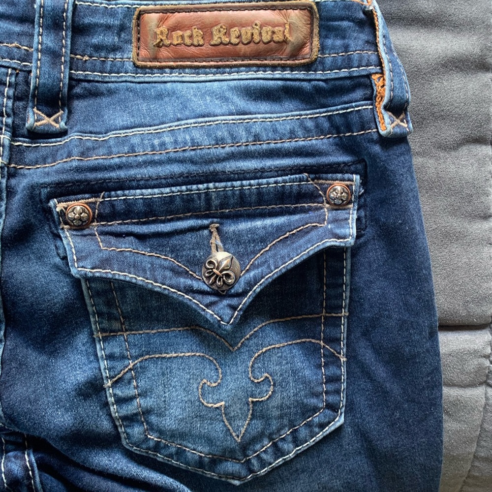 Rock Revival Boot Cut Jean Size 30